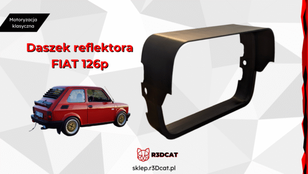 Daszek reflektora FIAT 126p